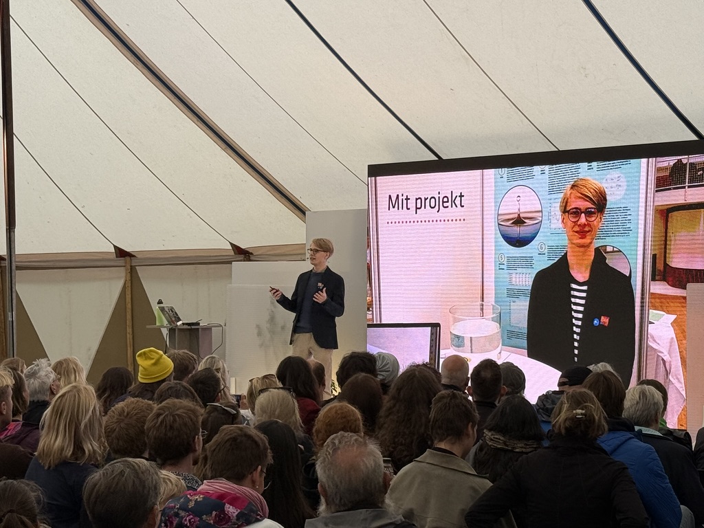 Foredrag ved Bloom Festivalen