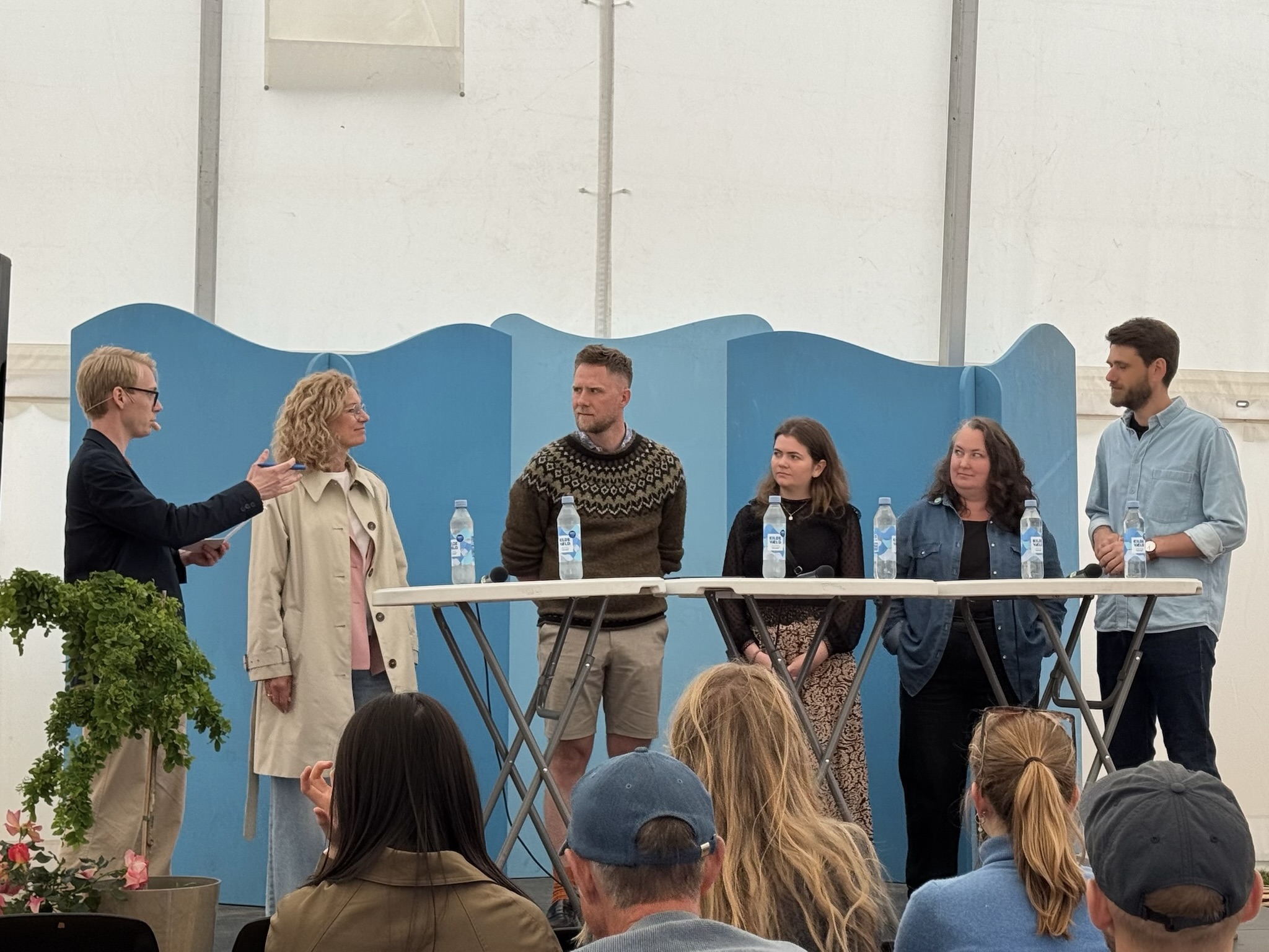 Moderator for paneldebat på Folkemødet i Allinge