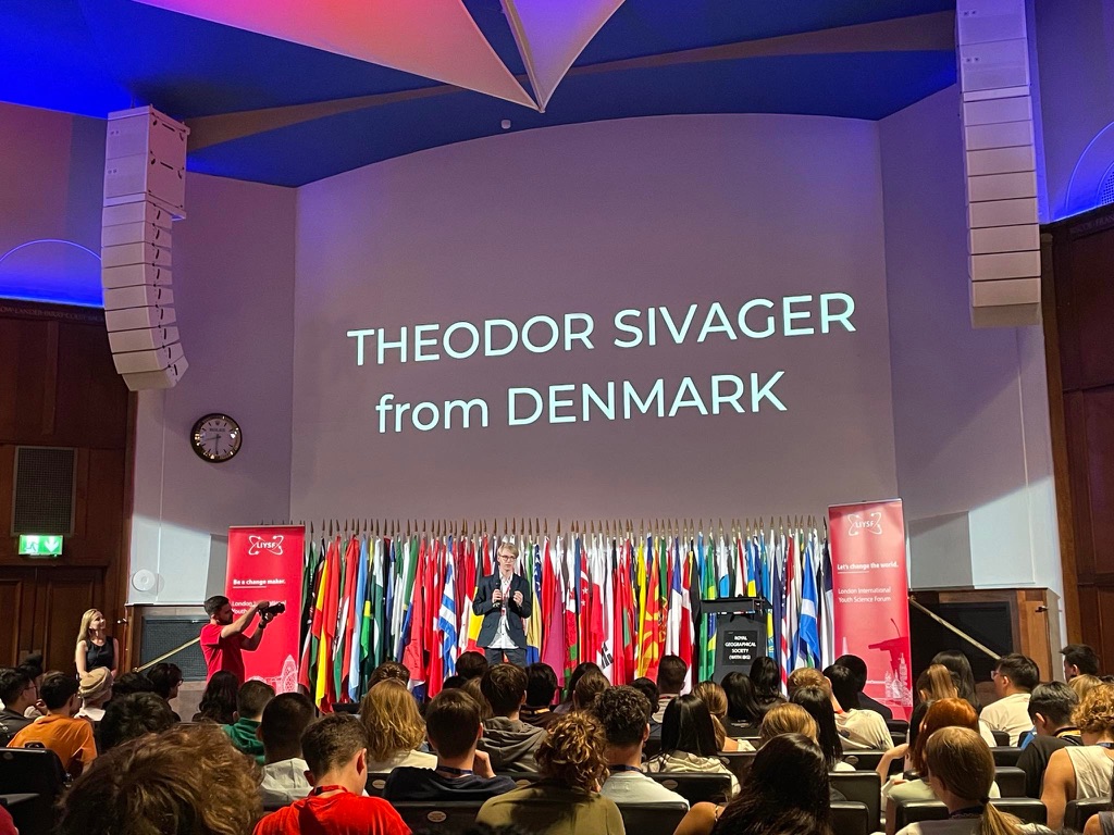 Præsentation ved London International Youth Science Forum